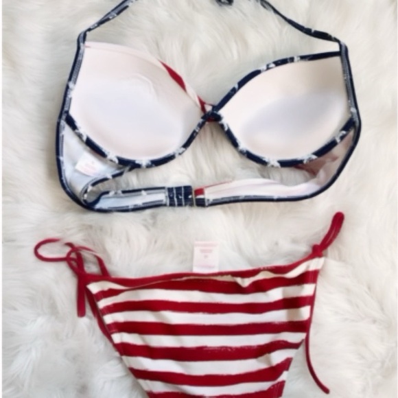 Sexy all American push-up bikini! Perfect for 4th July, summer sun! Never worn - Picture 3 of 4